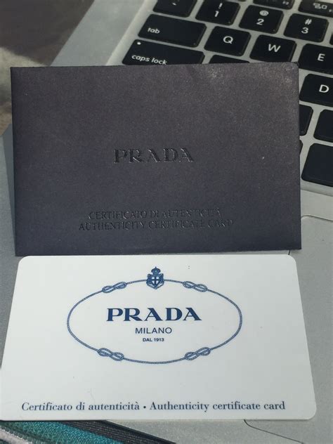 prada fake logo|prada authenticity card.